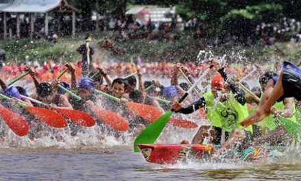 Olahraga Budaya Air Yang Menampilkan Pacu Jalur