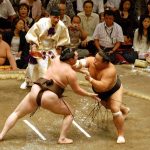 Gulat Tradisional Jepang Adalah Sumo Dua Orang Besar