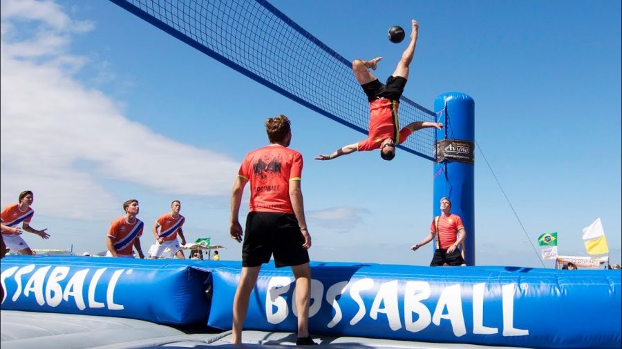 Gabungan Olahraga Bossaball Dengan Berbagai Cabang
