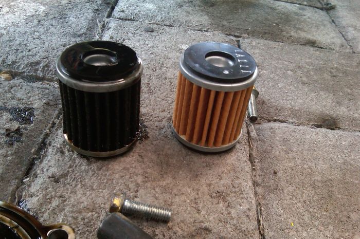 Penyaringan Kotoran Pada Bagian Filter Oli