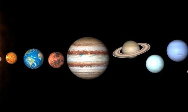 Tata Surya Pada Sebuah Planet Di Luar Angkasa