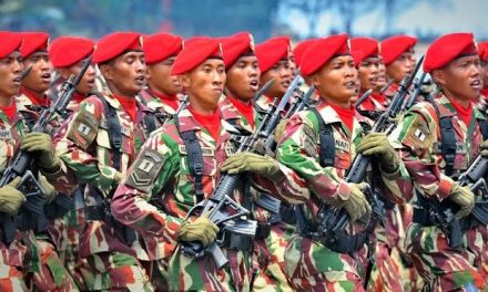Suatu Pasukan Khusus Dari Tentara Indonesia Kopassus