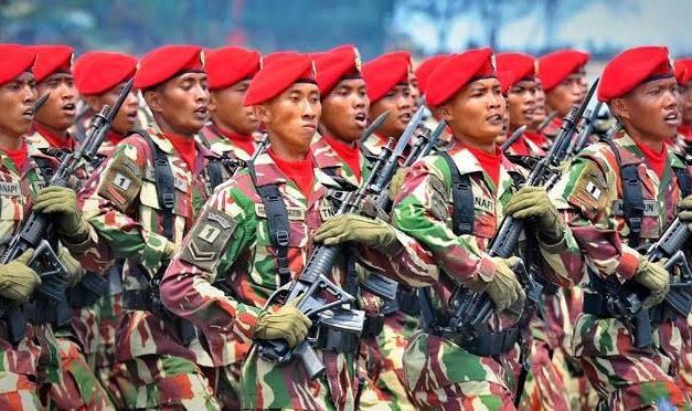 Suatu Pasukan Khusus Dari Tentara Indonesia Kopassus