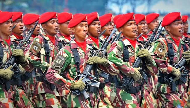 Suatu Pasukan Khusus Dari Tentara Indonesia Kopassus