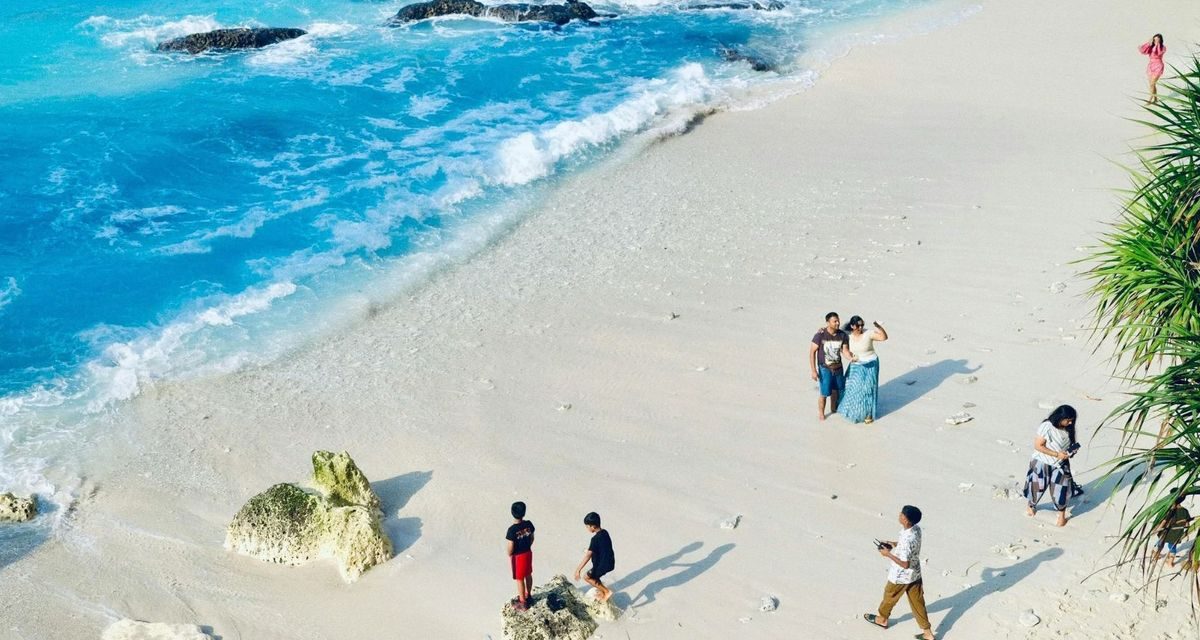 Suatu Ciptaan Alam Sebuah Pantai Yang Indah